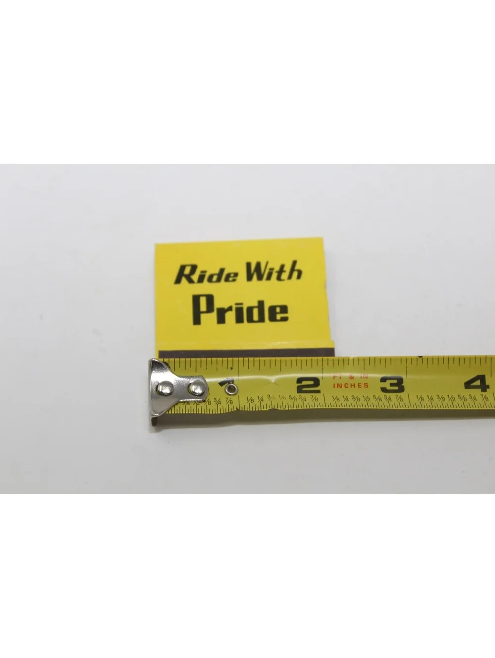 Vintage Matchbook Mr. Pride Car Wash Memphis, Tennessee Ride With Pride Hot Wax